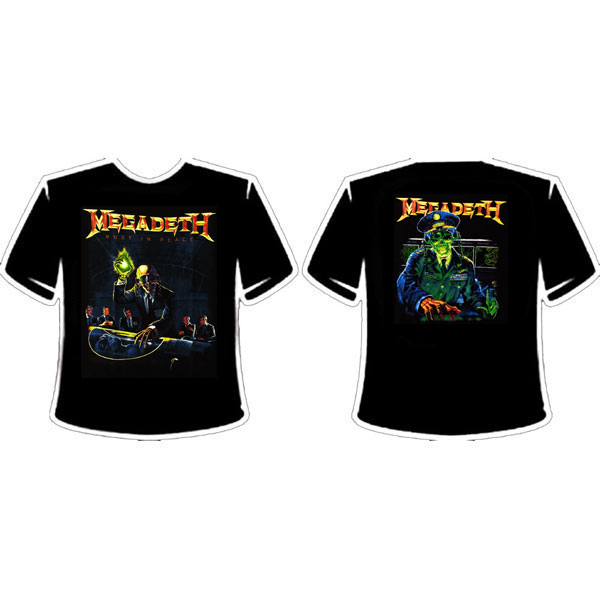 megadeth rust in peace t shirt