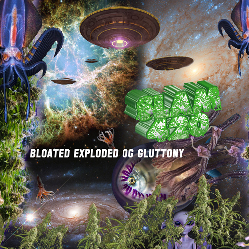 SLAM 420 - BLOATED EXPLODED OG GLUTTONY CD