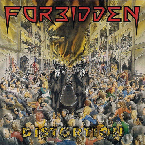 FORBIDDEN - DISTORTION CD (First European Edition/OOP)