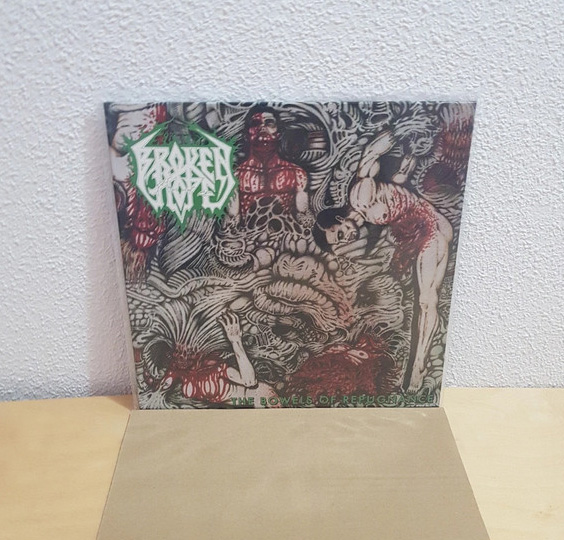 BROKEN HOPE - THE BOWELS OF REPUGNANCE (Silver) LP