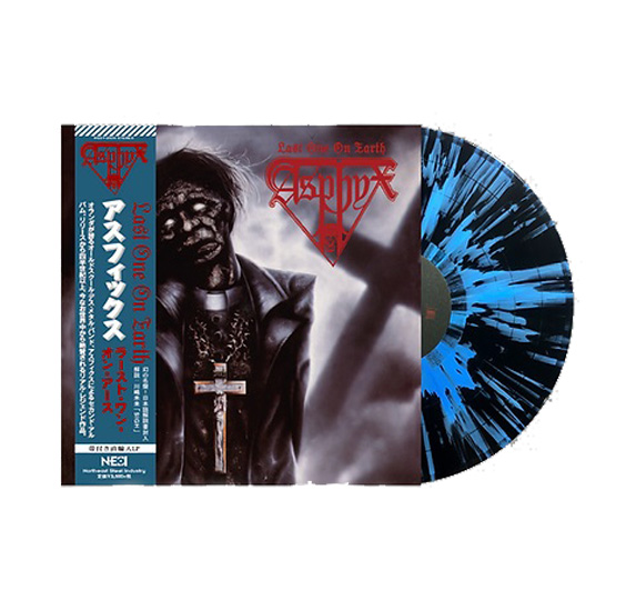 ASPHYX - LAST ONE ON EARTH (Black/Blue Splatter) LP