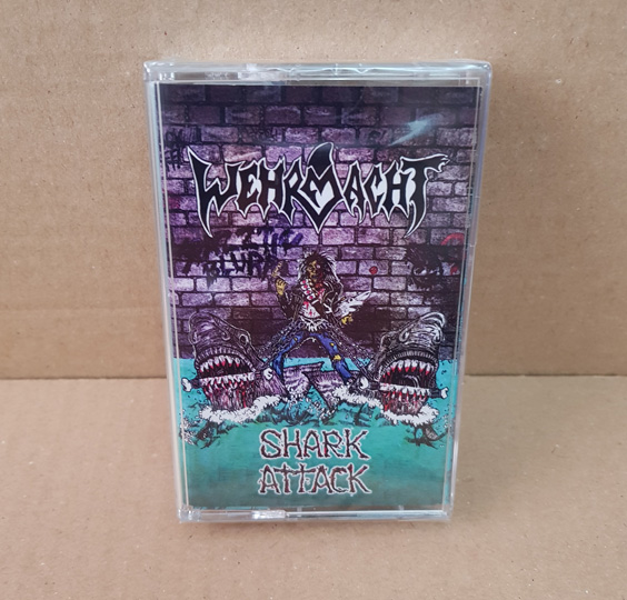 WEHRMACHT - SHARK ATTACK CASSETTE (Silver)