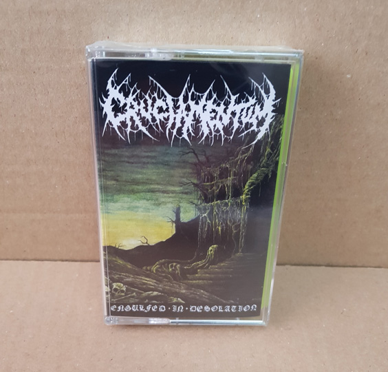 CRUCIAMENTUM - ENGULFED IN DESOLATION CASSETTE (Yellow)