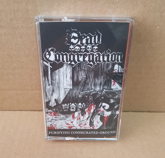 DEAD CONGREGATION - PURIFYING CONSECRATED GROUND CASSETTE (Red Shell)