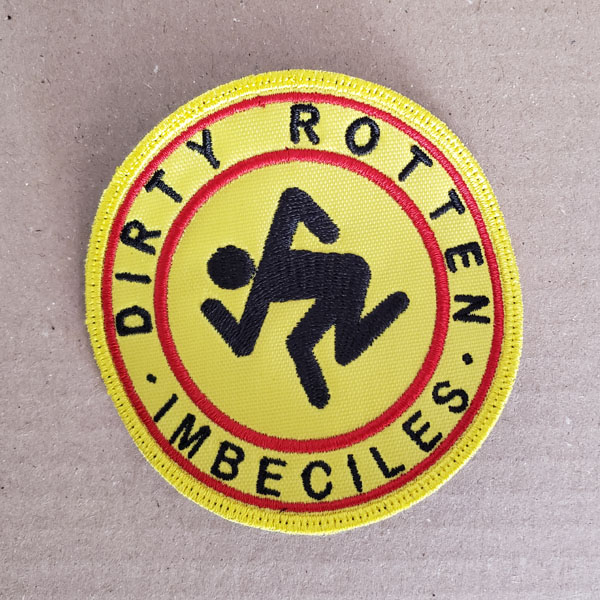 D.R.I. EMBROIDERED LOGO PATCH