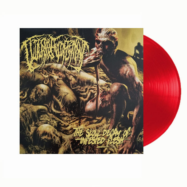 GUTTURAL ENGORGEMENT - The Slow Decay of Infested Flesh (Red) LP