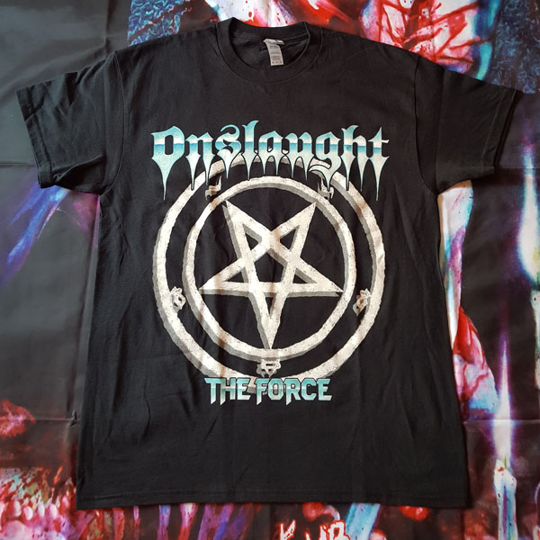 ONSLAUGHT - THE FORCE T-SHIRT (U.S.A. Import)