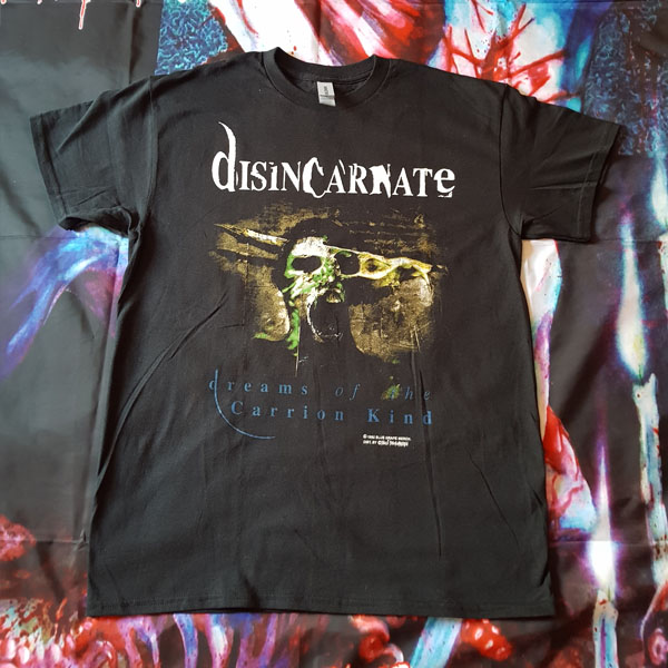 DISINCARNATE - DREAMS OF THE CARRION KIND T-SHIRT (U.S.A. Import)