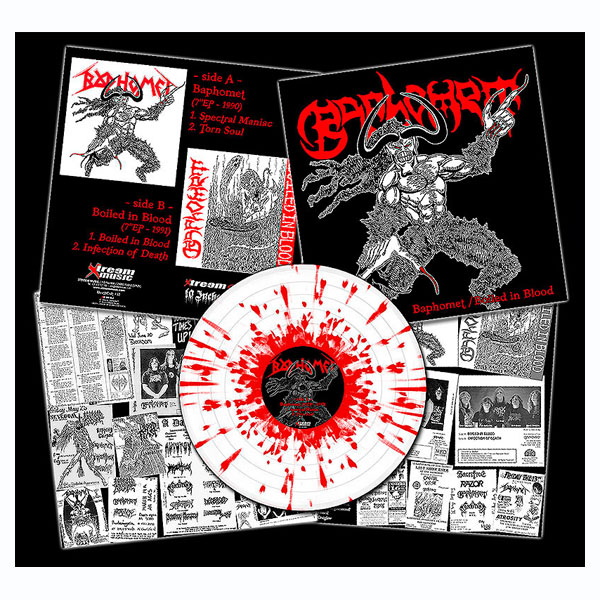BAPHOMET - BAPHOMET/BOILED IN BLOOD (10¨ Inches) MLP