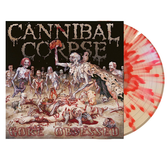 CANNIBAL CORPSE - GORE OBSESSED (Blood Splatter) LP