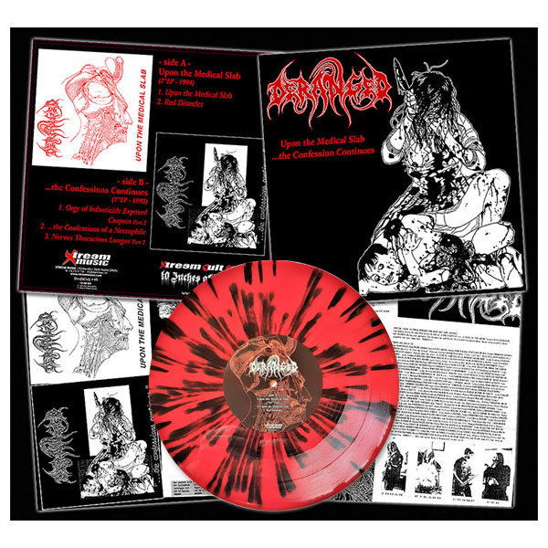 DERANGED - UPON THE MEDICAL SLAB... (10 Inches) MLP