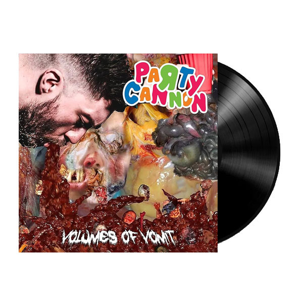 PARTY CANNON - VOLUMES OF VOMIT LP (U.S.A. Import)