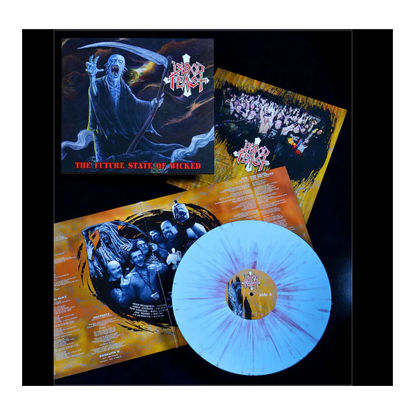 BLOOD FEAST - THE FUTURE STATE OF WICKED (Blue w/ Blood Splatter) LP