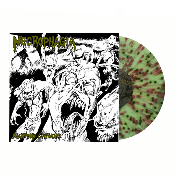 NECROPHAGIA - NIGHTMARE CONTINUES (10 Inches) MLP