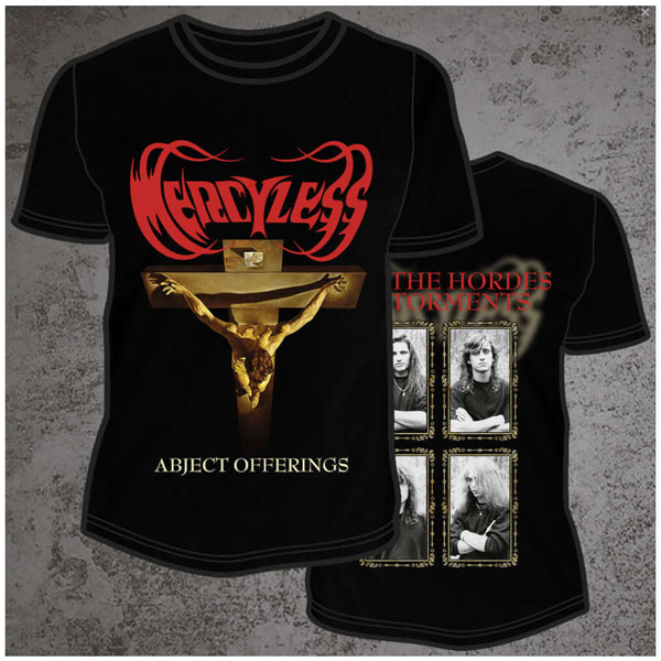 MERCYLESS - ABJECT OFFERINGS T-SHIRT