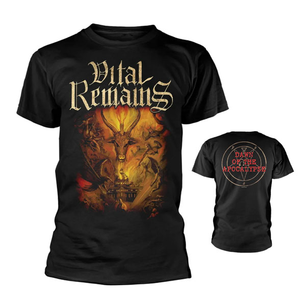 VITAL REMAINS - DAWN OF THE APOCALYPSE T-SHIRT