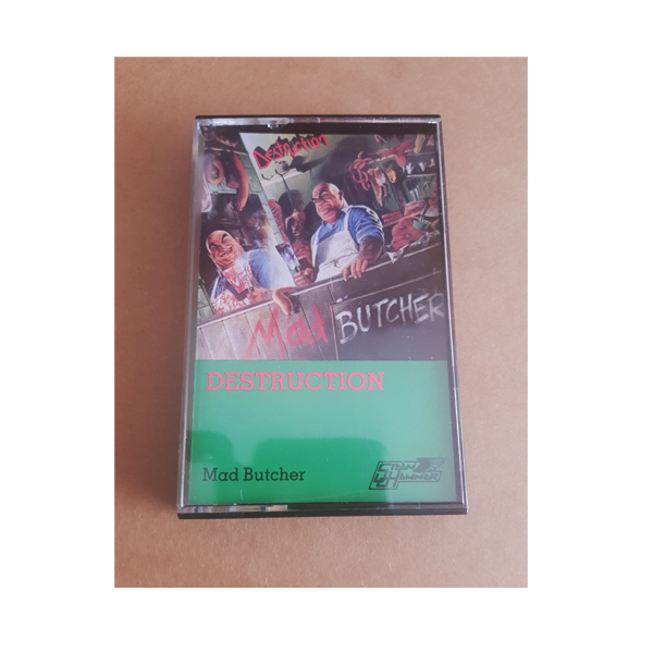 DESTRUCTION - MAD BUTCHER CASSETTE (RARE/OOP)