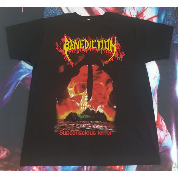 BENEDICTION - SUBCONCIOUS TERROR T-SHIRT (Import)