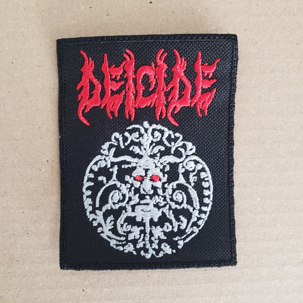 DEICIDE - DEICIDE EMBROIDERED PATCH (Black)