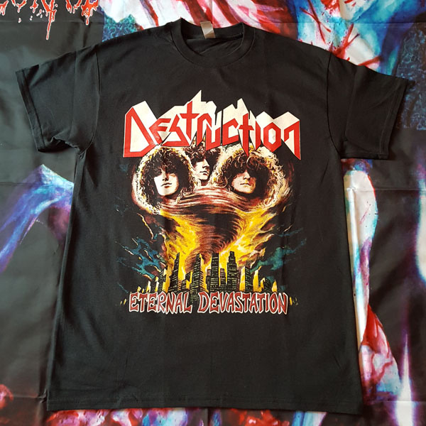 DESTRUCTION - ETERNAL DEVASTATION T-SHIRT (U.S.A. Import)
