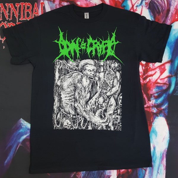 DANS CRYPT RECORDS - BUTCHER DESIGN T-SHIRT