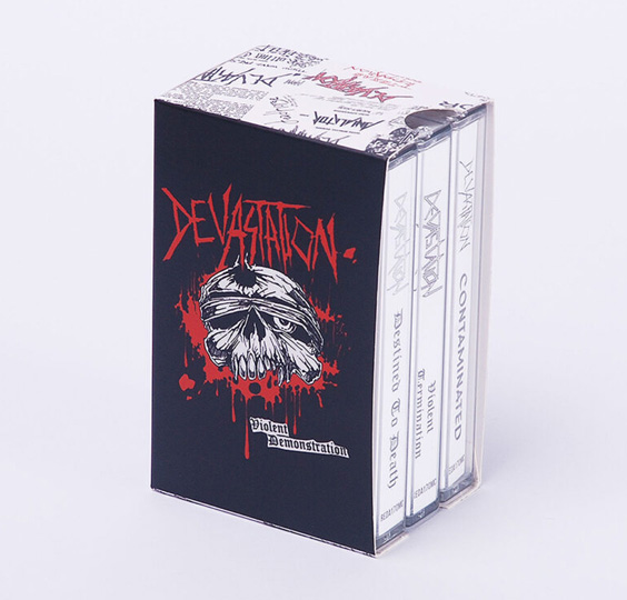 DEVASTATION - VIOLENT DEMONSTRATION CASSETTES (3 Demos)