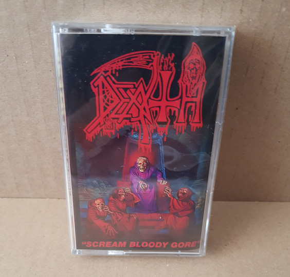DEATH - SCREAM BLOODY GORE CASSETTE