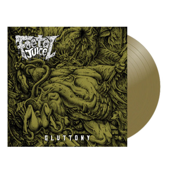FOETAL JUICE - GLUTTONY (Opaque Gold / U.S.A. Import) LP 