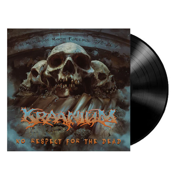 KRAANIUM - NO RESPECT FOR THE DEAD LP (U.S.A. Import)