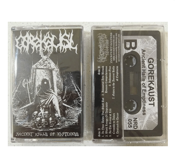 GOREKAUST - ANCIENT HALLS OF EMPTINESS CASSETTE (Asian Import)