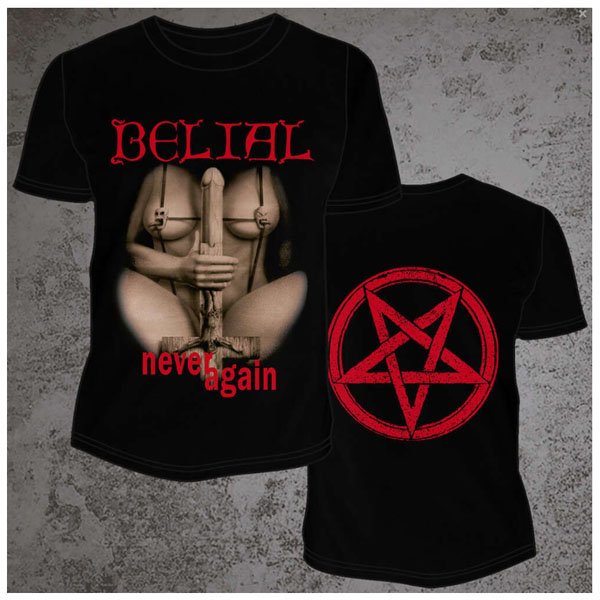 BELIAL - NEVER AGAIN T-SHIRT