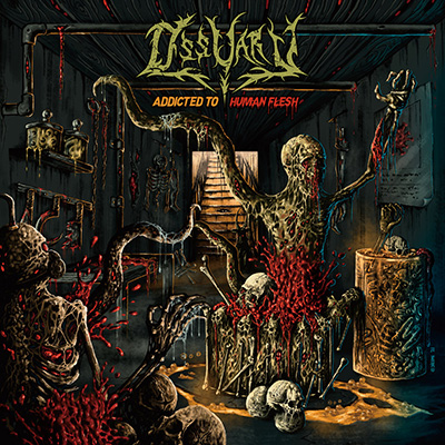 OSSUARY - ADDICTED TO HUMAN FLESH CD
