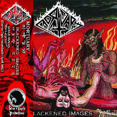 MORTUARY - BLACKENED IMAGES CD (South Korea Import Edition)