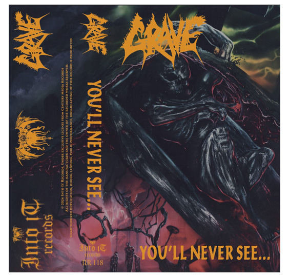 GRAVE - YOU´LL NEVER SEE CASSETTE