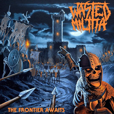 WASTED MILITIA - THE FRONTIER AWAITS CD