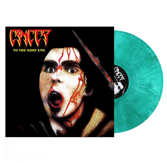 CANCER - TO THE GORY END LP (2014 Press)