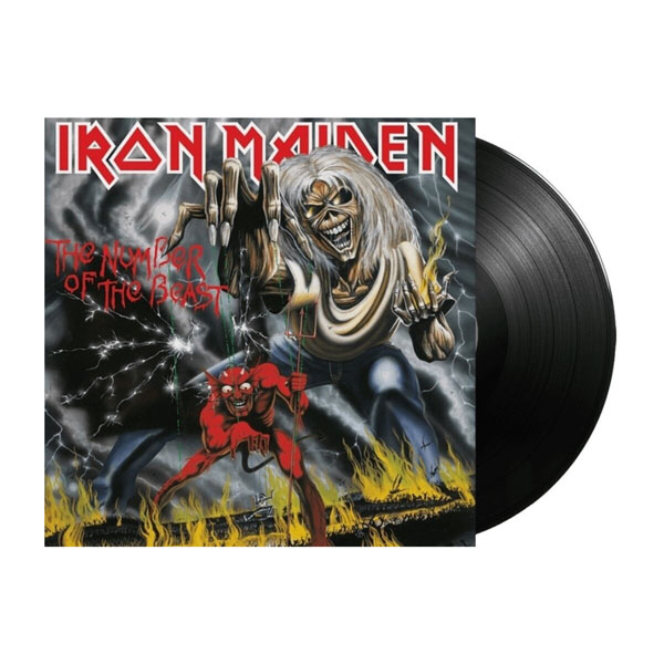 IRON MAIDEN - THE NUMBER OF THE BEAST LP