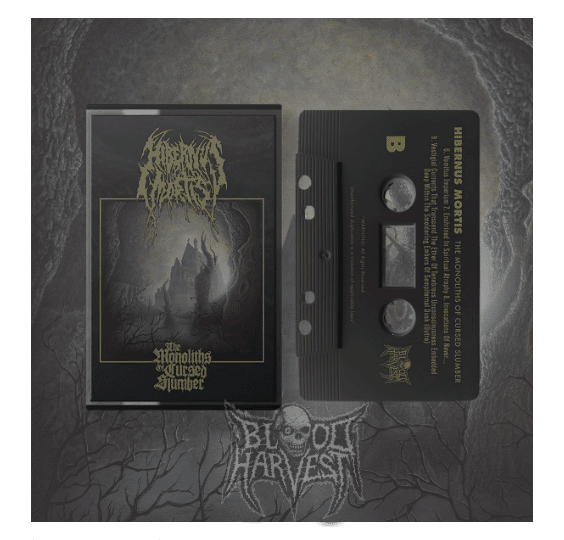 HIBERNUS MORTIS - THE MONOLITHS OF CURSED SLUMBER CASSETTE