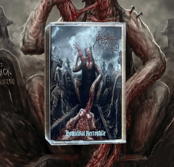 FLESH HOARDER - HOMICIDAL NECROPHILE CASSETTE