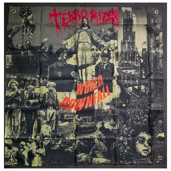 TERRORIZER - WORLD DOWNFALL FLAG