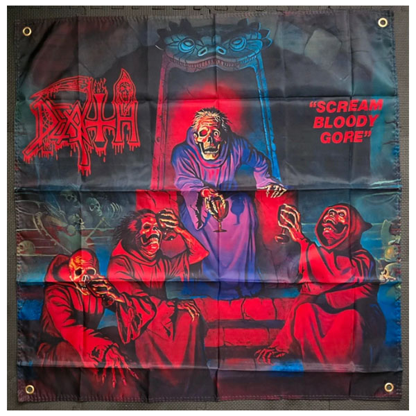 DEATH - SCREAM BLOODY GORE FLAG