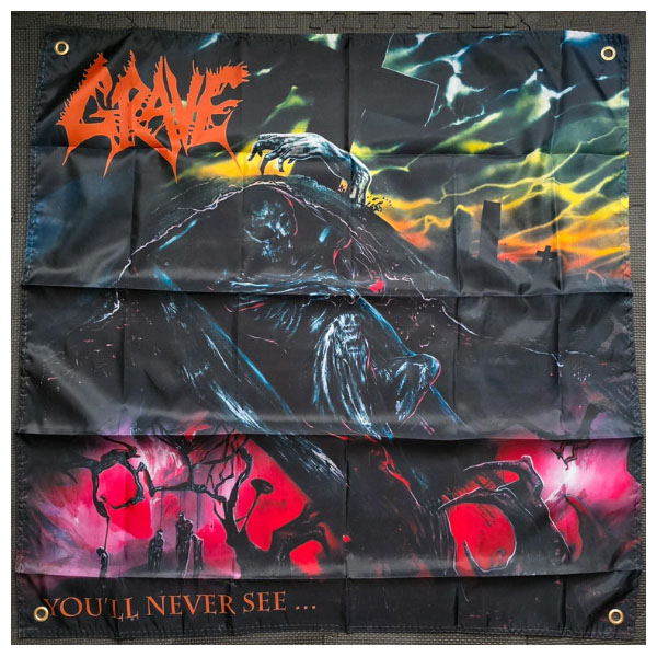 GRAVE - YOULL NEVER SEE FLAG