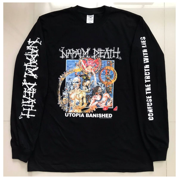 NAPALM DEATH - UTOPIA BANISHED LONGSLEEVE