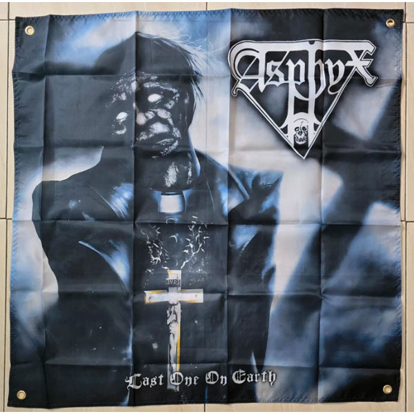 ASPHYX - LAST ONE ON EARTH FLAG