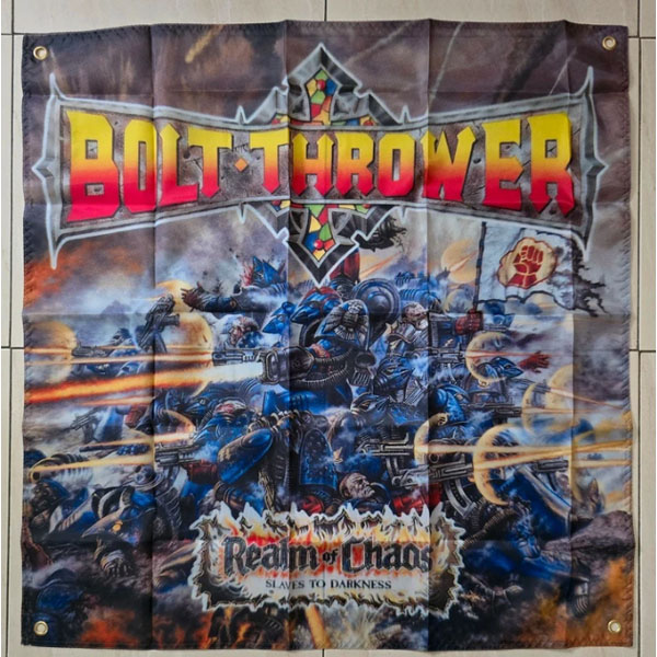 BOLT THROWER - REALM OF CHAOS FLAG