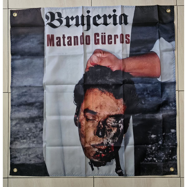 BRUJERIA - MATANDO GUEROS FLAG