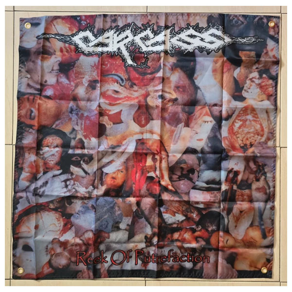 CARCASS - REEK OF PUTREFACTION FLAG