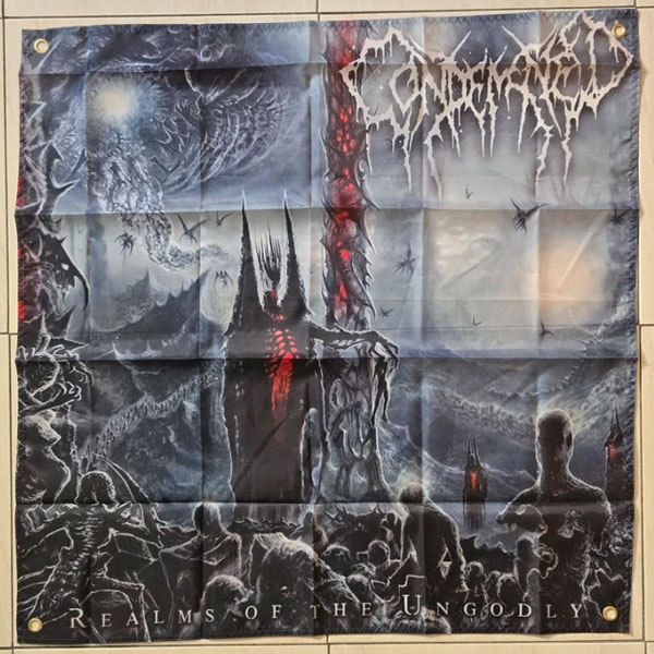 CONDEMNED - REALMS OF THE UNGODLY FLAG