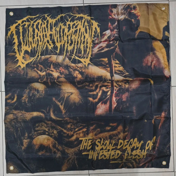 GUTTURAL ENGORGEMENT - THE SLOW DECAY OF INFESTED FLESH FLAG