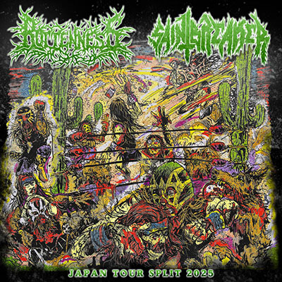 ROTTENNESS / SAINTBREAKER - JAPAN TOUR SPLIT 2025 CD